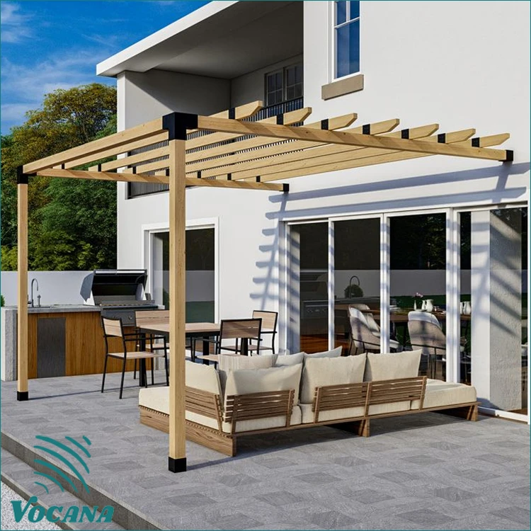 Garden Pergola With Roof