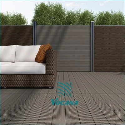 Decking commerciale sul tetto in WPC|Sistemi podio|Vocana