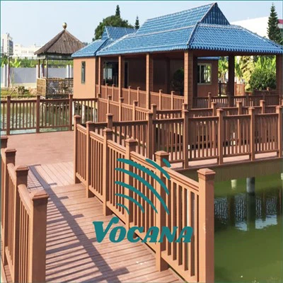 Sistemi di ringhiere per esterni in WPC