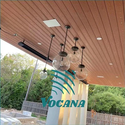 Pannelli da soffitto in WPC-resistenti all'umidità