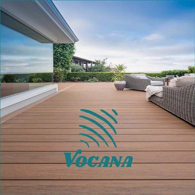 Decking in WPC per esterni-resistente ai raggi UV