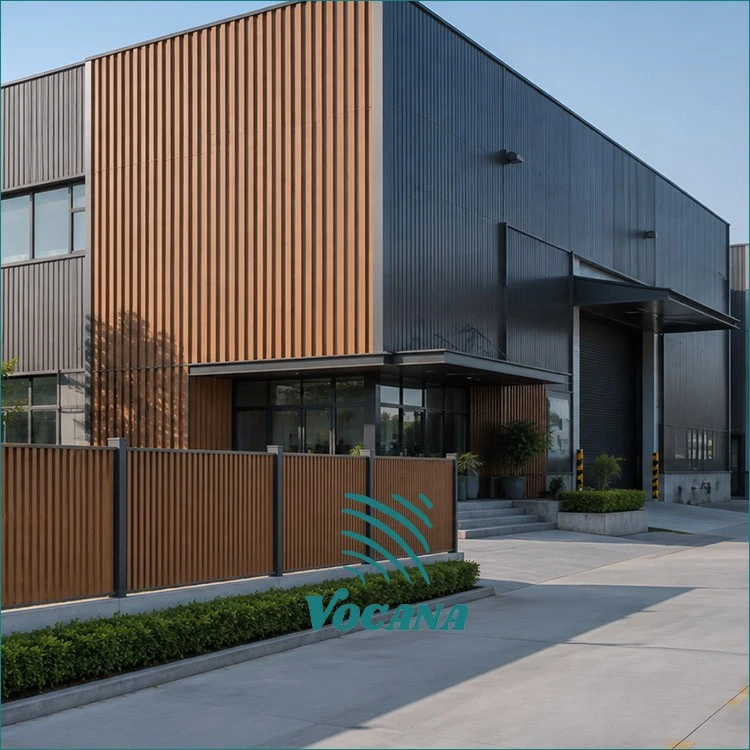 WPC Cladding For Highway Rest Areas | Vocana factory